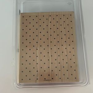 Stampin’ Up Polka Dot Background Stamp